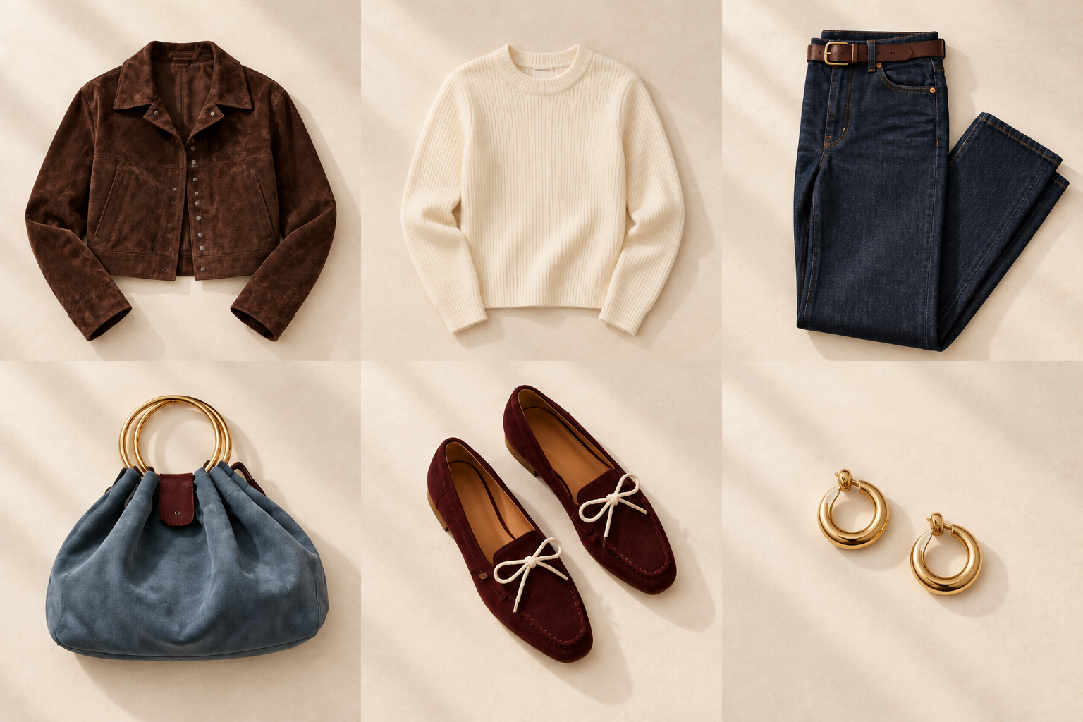 The six wardrobe pieces your stylist uses to create the complete suede jacket outfit